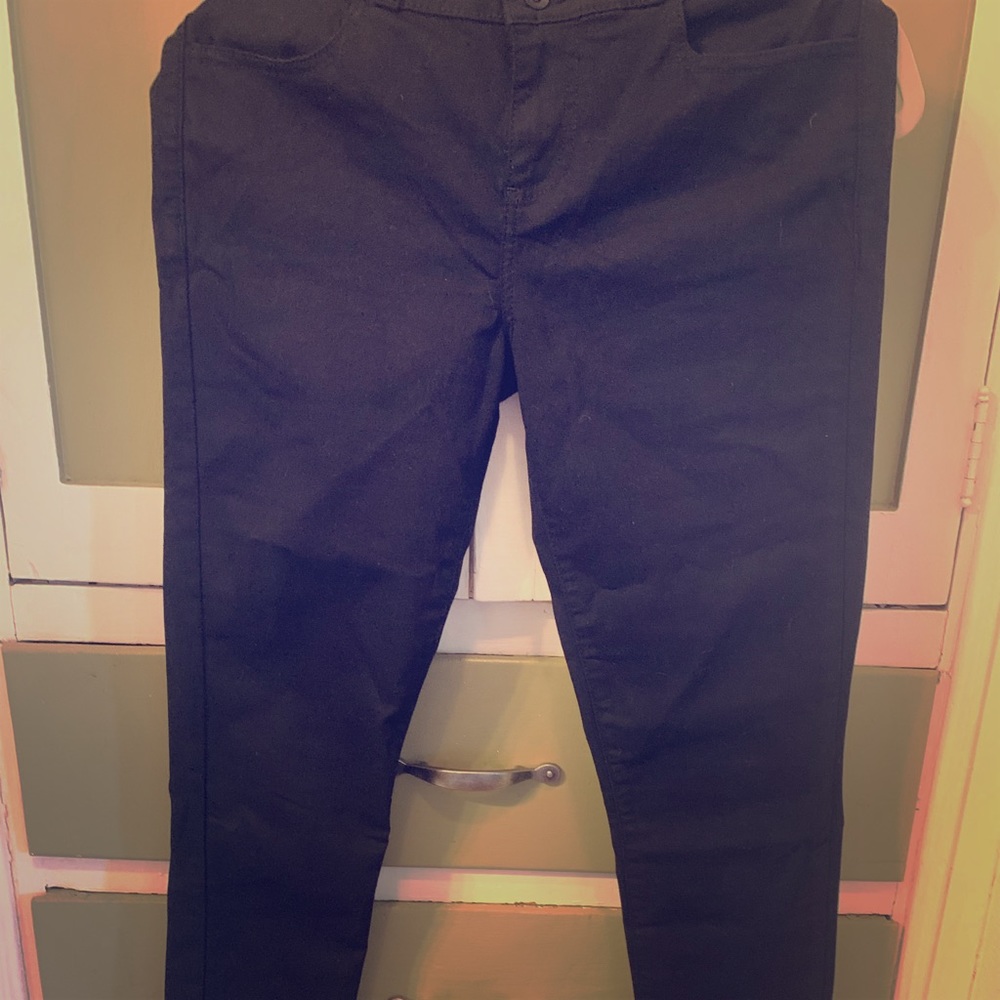 Blackheart super skinny black jeans